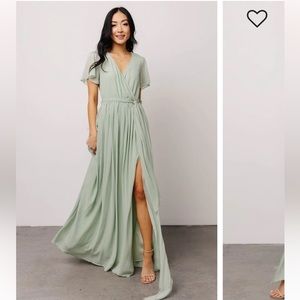 Baltic Born green sage dress